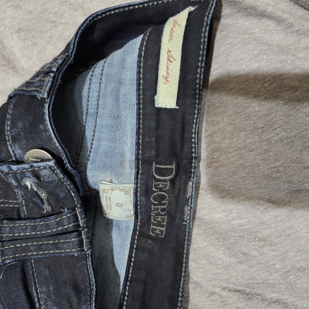 Decree Blue Skinny Jeans with Classic Indigo Wash